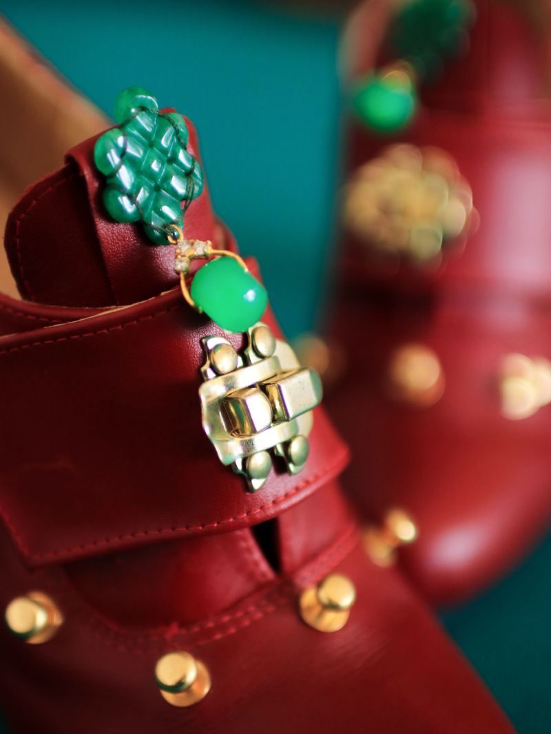 Chinese-Western Heels by Linda Lieu Chinese-Western Heels by Linda Lieu