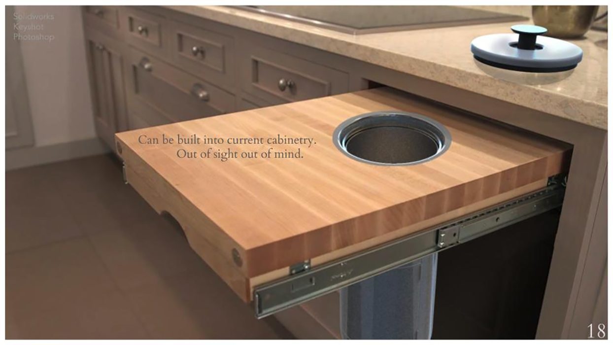 Lotus Composter by Kennedy Castelli