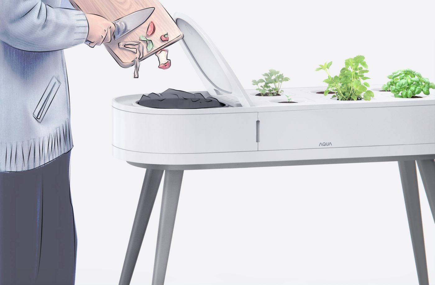 Sustainable family farm by Chaozhi Lin