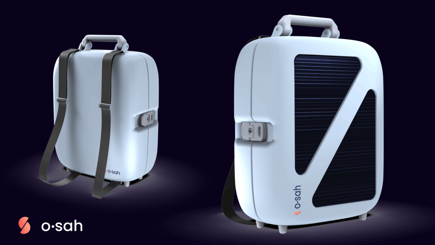 Maria Oleaga, Derek Thorton, Lily Mellor solar-powered, non-invasive, antenatal care kit